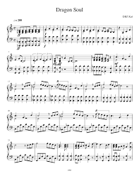 It has 59 questions, ranging from super easy to impossible. Dragon Soul From Dragon Ball Z Kai Sheet Music For Piano Solo Musescore Com