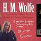 OFFSITE: H. M. Wolfe with Sable Sorenson