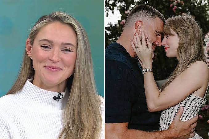 Kylie Kelce Has Surprising Response to Travis and Taylor Swift's Wedding  Question
