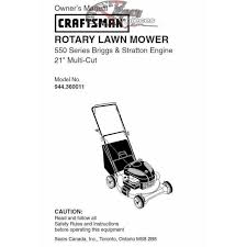 We have fuel filters, power rakes, drive belts & more at great prices. Craftsman Lawn Mower Parts Manual 944 360011