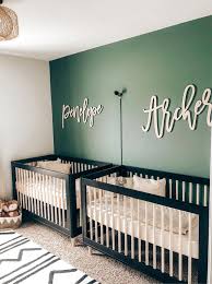 Green and blue ideas, green and pink room ideas, green and white nursery ideas. Cute Baby Nursery Ideas From Boho To Glam Baby Bedroom Decor