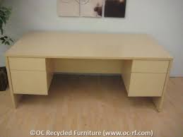 Blonde Wood Large Office Desk File Drawers Product Page Large Office Desk Office Desk Desk