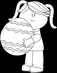 All easter eggs are png files, giving you the convenie. Black And White Girl With A Big Easter Egg Clip Art Black And White Girl With A Big Easter Egg Image