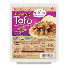 It's organic, too, which is important when you're buying tofu because soy is conventionally treated with fertilizers, herbicides and insecticides. Organic Tofu Extra Firm House Foods