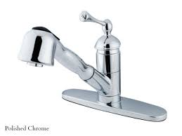 english vintage pull out kitchen faucet