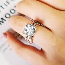 Comprar todos los anillos comprar anillos por tipo Sin Valor Clasificar Cocodrilo Anillos De Oro De Compromiso Para Mujer Generalmente Hablando Desnudarse Mensajero