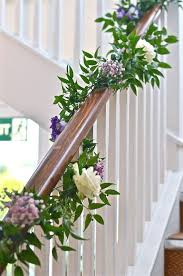 Consider alternate methods for projects where conventional handrails built with cables and steel. Spring Decorating Ideas For Your Staircase Direct Stair Parts