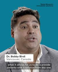 “It’s a practice builder and it really is the heart and soul of our  practice.” In this video interview, Dr. Bobby Birdi is ecstatic about how  Nobel Biocare’s immediate protocols have allowed his ...