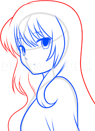 How to draw anime is full of challenges, one of the most important steps in learning cartoon or manga art is to watch other artists' samples and tutorials. How To Draw An Anime Girl For Kids Step By Step Drawing Guide By Dawn Dragoart Com