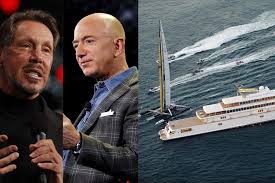 Jeff bezos will soon be the owner of a $500 million superyacht he purchased two years ago, and whose construction is nearing completion, according to bloomberg. Which Billionaire Has The Biggest Superyacht Amazon S Jeff Bezos Virgin S Richard Branson And Google S Larry Page And Sergey Brin All Enjoy Setting Sail In Show Off Boats South China Morning Post