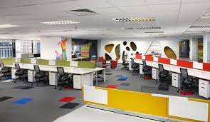 Vibrant Sherwin Williams Office Interior Design In Malaysia Commercial Interior Design News With Images Office Interior Design Fun Office Design Office Colors