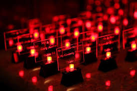 It was so easy i don't know why i didn't think to do it before. Make Your Own Led Wedding Table Cards Card Table Wedding Table Cards Led Diy