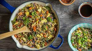 Put the rice in a saucepan and pour over the water. Family Friendly Fried Rice Lundberg Family Farms