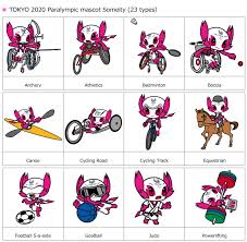 Though the 2020 tokyo olympics have been postponed until 2021 after weeks of concern over whether the games would go ahead as planned amid the coronavirus pandemic, the official mascot of the tokyo 2020 summer olympic games was set to be a smiling, futuristic creature named miraitowa. Tokyo 2020 Unveils Mascot Images Representing Olympic And Paralympic Sports