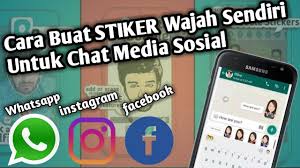 Begini cara buat stiker wajah sendiri buat whatsapp. Cara Buat Stiker Wajah Sendiri Di Chat Media Sosial Youtube