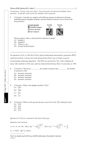 Nuclear Decay Worksheet Answer Key Nidecmege