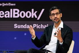 Sundar pichai, ceo, alphabet inc., ceo, alphabet inc. Dealbook Google S Founders To Step Aside Ending An Era The New York Times