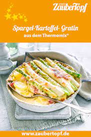 Spargelauflauf Mit Schinken Rezept Mit Dem Thermomix Rezept Rezepte Spargel Kartoffelgratin Mit Schinken