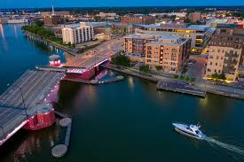 Photographer in green bay, wisconsin. Wisconsin Drone Photographer Photos Of The Green Bay Citydeck Green Bay Wisconsin Commercial And Editorial Photographer Mike Roemer