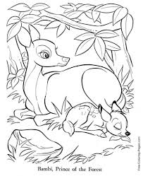 Maybe you would like to learn more about one of these? Bambi Coloring Pages Free And Printable