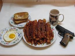 Americans prepare eggs in many ways. American Breakfast As Envisioned By A European 9gag