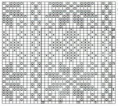 green nordic star knitting chart knitting bee