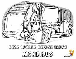 Garbage truck printable craft use this printable template to make a fun garbage truck craft. Grimy Garbage Truck Coloring Page 18 Free Construction Coloring