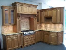 cinnamon maple glaze kitchen cabinet
