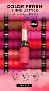 They also don't sell their products where animal testing is required by law. Milani Cosmetics New Color Fetish Shine Lipstick Milled