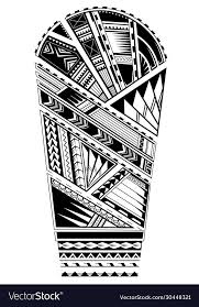 Sleeve Tattoo Ornament In Maori Tribal Art Style Download A Free Preview Or High Quality A Polynesian Tribal Tattoos Maori Tattoo Arm Polynesian Tattoo Sleeve