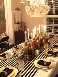 15 centerpiece ideas for a dinner party click the titles or photos below for the full tutorial on each centerpiece. Black And Gold Party Decorations Table Novocom Top