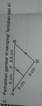 Besar ∠cde adalah … b d 60° 112° b a c a. Perhatikan Gambar Di Samping Tentukan Nilai A Brainly Co Id