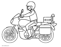 Motos Para Colorear Dibujos Para Imprimir Y Pintar