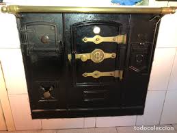 Cocinas y hornos de leña. Cocina Economica De Lena Hergom N 7 En Funciona Comprar Utensilios Del Hogar Antiguos En Todocoleccion 206564578