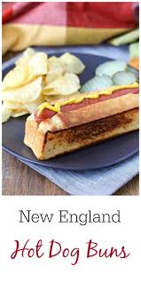 New England Style Hot Dog Buns With All Beef Hot Dogs Hot Dog Buns Recipe Hot Dog Buns Bread Recipes Sweet