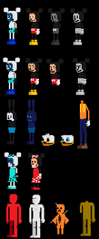 You will have to spend some creepy nights at the treasure island full of animatronics. Five Nights At Treasure Island Sprites Part 1 By Freddlefrooby On Deviantart