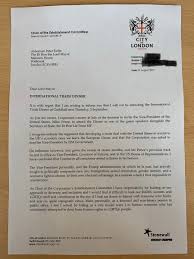 Please let me know if i can provide any further information. C E Lord Obe On Twitter My Letter To The Citylordmayor Explaining Why I Feel Unable To Attend Tomorrow S International Trade Dinner With Us Vp Mike Pence The Cityoflondon Should Not Be Honouring