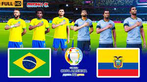 Group b of the 2021 copa américa, also referred to as the north zone, will take place from 12 to 28 june 2021 in colombia. Brazil Vs Ecuador Copa America 2021 Pes 2021 Gameplay Pc Youtube