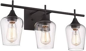 Amazon Com Osimir 3 Light Wall Sconce Industrial Bathroom Vanity Light Over Mir Industrial Bathroom Lighting Bathroom Light Fixtures Bathroom Lighting Design