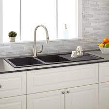 We did not find results for: 46 Tansi Double Bowl Drop In Sink With Drain Board Black