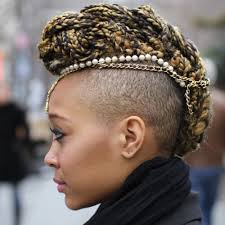 This is best place from where one can find braided mohawk hairstyles for black african american women pictures afro during 2014. See 50 Ways In Which You Can Rock Braided Mohawk Hairstyles Hair Motive