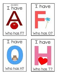 The reality is that math problems can help students learn how to navigate the world around them in some really practical ways, strengthening rationale thought, prob. I Have Who Has Alphabet Game By Kindergarten Squared Tpt