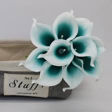 Free shipping on orders over $25 shipped by amazon. 100 Real Touch Calla Lily Teal Latex Calla Lilies Teal Blue Wedding Flower For Wedding Centerpieces Decoration Wholesale Flowers Flower Garden Wedding Flowers Wedding Dresswedding Flowers Peach Aliexpress