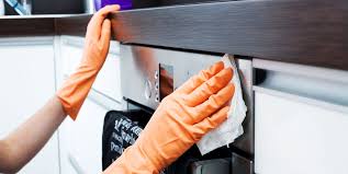 Pour some baking soda into a plastic or glass container. How To Clean Stainless Steel Appliances Easily Best Way To Clean Stainless Steel