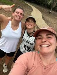 Tuesday 27th (tomorrow) we have our first run 🏃‍♀️/ walk. Join us! You  don't need to be an athlete. Just interested in moving your body and making  new friends! ⭐️ Worried you