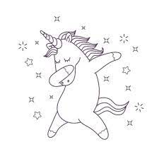 Check 50 free printable unicorn coloring pages these fun and educational free unicorn coloring pages to print will allow children to travel to a fantasy land full of wonders, while learning about this. Premium Vector Cute Coloring For Kids With Unicorn Character