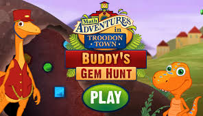 Dinosaur Train Buddy S Gem Hunt Pbs Kids Pbs Kids Games Dinosaur Train Pbs Kids