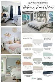 The beauty of greige in a soothing palette is the awesome mix of cool (gray) and warm (beige). 14 Popular Bedroom Paint Colors Shown In Real Rooms Popular Bedroom Colors Bedroom Paint Colors Master Bedroom Paint