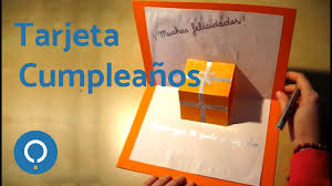 Comparte esta sección de tarjetas para cumpleaños con diseños coloridos, con tortas de cumpleaños, globos y motivos festivos. Como Hacer Una Tarjeta De Cumpleanos Original Youtube