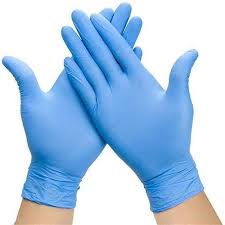 A disposable nitrile examination glove. Blue Gloveman Oem Natural Disposable Latex Free Nitrile Safety Work Gloves At Price 2 Usd Box In Luohu Id 6821879